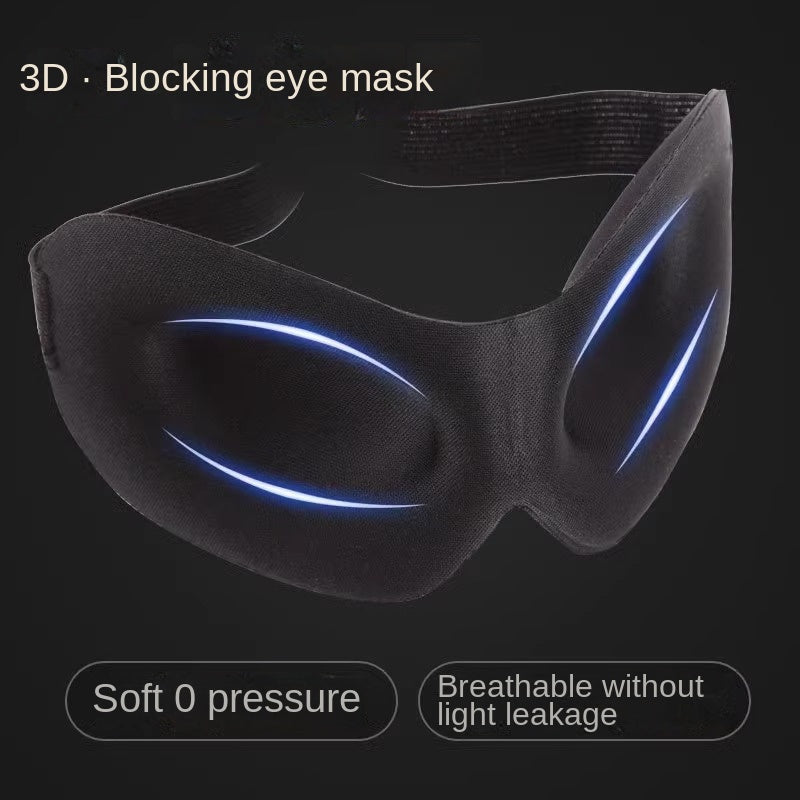 Antifaz de Descanso 3D Noctis — Oscuridad Total para un Sueño Profundo