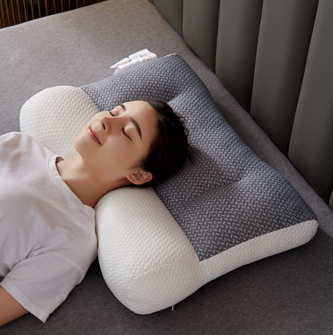 Almohada Cervical Ergonómica Noctis — Fibra de Soja para un Descanso Reparador
