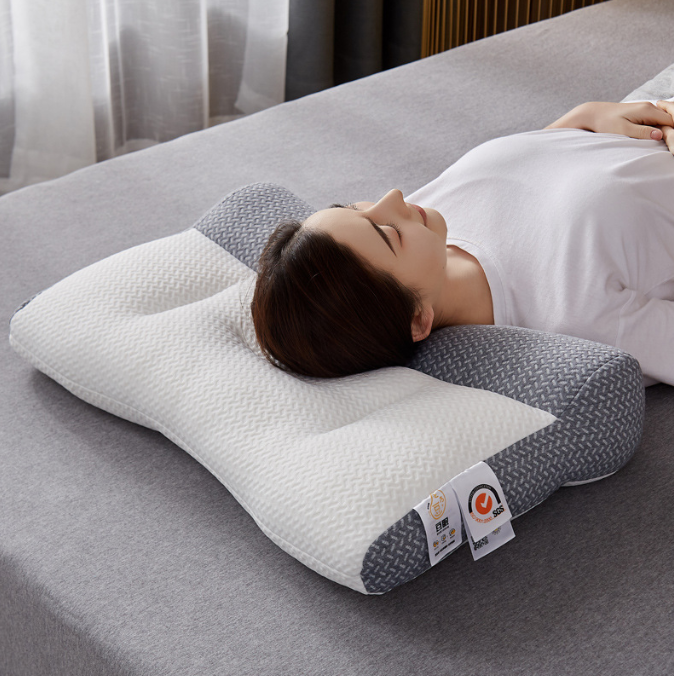 Almohada Cervical Ergonómica Noctis — Fibra de Soja para un Descanso Reparador