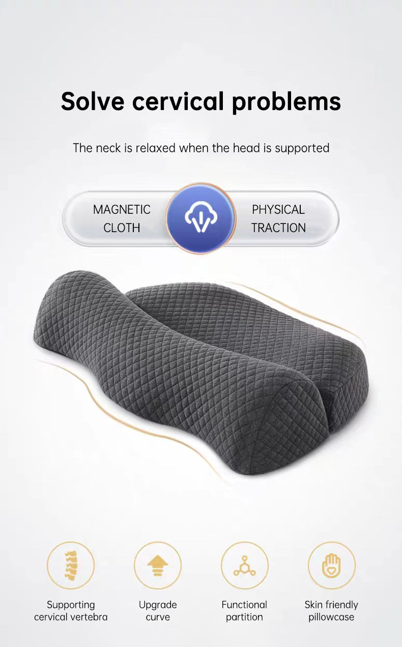 Almohada Cervical de Espuma Viscoelástica Noctis — Alivio para el Dolor de Cuello