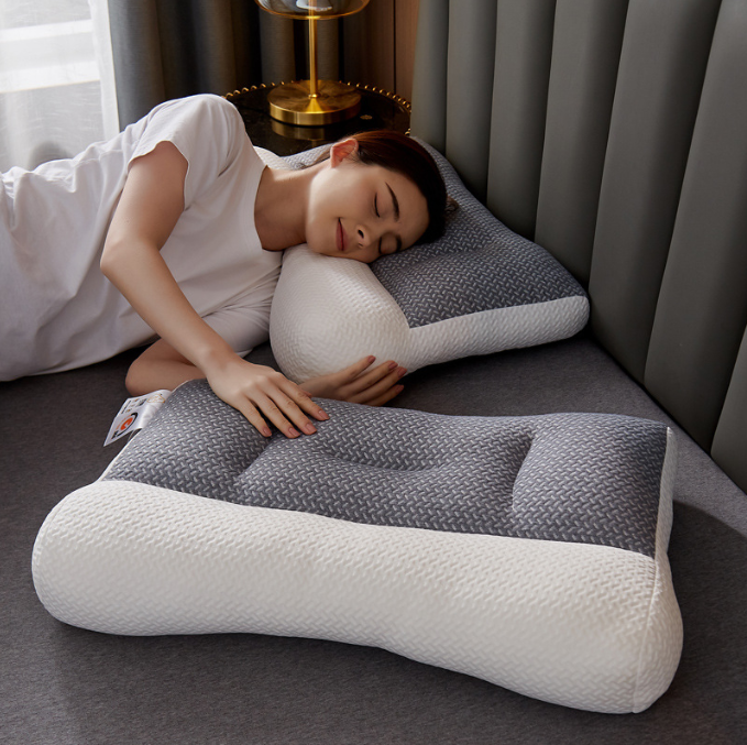 Almohada Cervical Ergonómica Noctis — Fibra de Soja para un Descanso Reparador