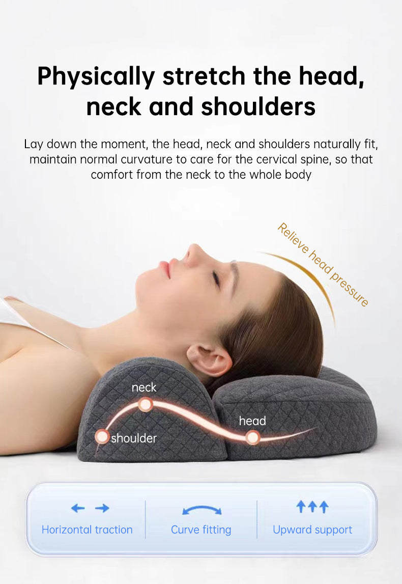 Almohada Cervical de Espuma Viscoelástica Noctis — Alivio para el Dolor de Cuello
