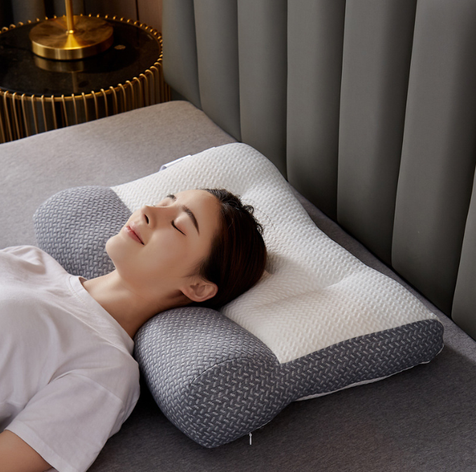Almohada Cervical Ergonómica Noctis — Fibra de Soja para un Descanso Reparador