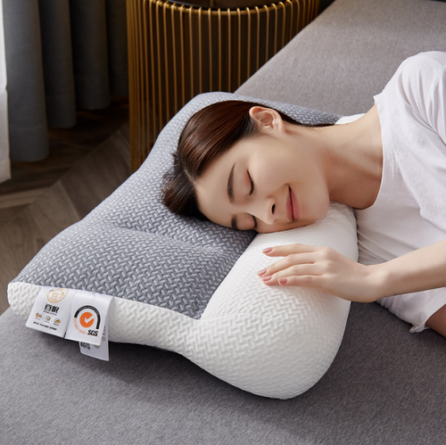 Almohada Cervical Ergonómica Noctis — Fibra de Soja para un Descanso Reparador
